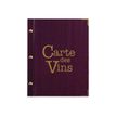 3462620070189-Bequet - Protège-menu "Linéa" - bordeaux - 24 x 31,5 cm-P_79412100_3-2