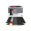 884955070376-ProMarker - Pack de 6 marqueurs double pointe - mi-ton-P_79412315_4-3