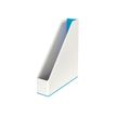 Leitz WOW - Porte-revues blanc/bleu