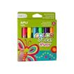 8410782144045-APLI kids COLOR Sticks - 6 tubes de gouache - tempéra - assortiment de couleurs fluorescen-P_79413782_1-0
