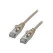 MCL Samar - câble réseau RJ45 CAT 6 F/UTP - 1 m - gris