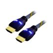3700224720520-MCL Samar - câble tressé HDMI haute vitesse+LED 3D/4K avec ethernet (M) - 1,8 m-P_79414762_1-0
