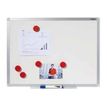 DAHLE - Tableau blanc émaillé 100 x 150 cm - magnétique - cadre alu renforcé