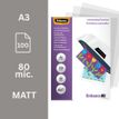 0043859522323-Fellowes - 100 pochettes de plastification A3 (303 x 426 mm) - 80 microns - mate--1