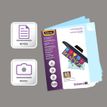 0077511530234-Fellowes - 100 pochettes de plastification A3 (303 x 426 mm) - 80 microns - brillantes dos adhésif--4