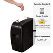 0043859697298-Fellowes Powershred 21Cs - destructeur de documents coupe croisée - 12 feuilles - Corbeille 15 -P_79415154_5-2