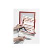 4005546406015-Durable Duraframe - Cadre d'affichage adhésif - A4 - rouge-P_79415381_5-5