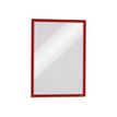 4005546406831-Durable Duraframe Magnetic - 5 Cadres d'affichage magnétiques - A3 - rouge - pour surfaces-P_79415389_6-4