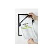 4005546407036-Durable Duraframe Note - Cadre d'affichage adhésif - A4 - noir - avec porte-stylo-P_79415392_4-3