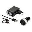 3567049000233-PORT Connect - Pack Accessoires chargeur secteur 2xUSB + chargeur voiture 2xUSB + câble li-P_79415437_4-0