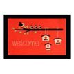 3120901007230-Tapis de sol absorbant WELCOME - 40 x 60 cm - en polyamide - rouge-P_79415508_1-0