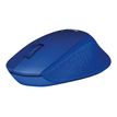 Logitech M330 - souris sans fil silencieuse - bleu