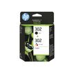 0190780475898-HP 302 - Pack de 2 - noir et 3 couleurs - cartouche d'encre originale (X4D37AE)-P_79417600_11-8