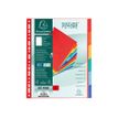 Exacompta Nature Future - Intercalaire 6 positions - A4 Maxi - carte rigide colorée
