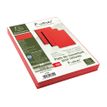 Exacompta - 100 couvertures à reliure A4 (21 x 29,7 cm) - 270 g/m² - rouge