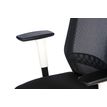 3760185028653-Fauteuil de bureau SCOTT - accoudoirs réglables - appuie-tête réglable - noir base blanc-P_79417782_6-5