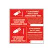 8711234376565-Pickup - Pictogramme - Site sous surveillance vidéo - 4 autocollants 15 x 15 cm-P_79417832_2-1