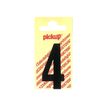 2012349362501-Pickup - Étiquette autocollante - 150 mm - Chiffre 4 - noir mat-P_79418024_1-0