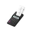 Casio HR-8RCE - Calculatrice imprimante - LCD - 12 chiffres - alimentation batterie - noir