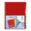 3135251537870-Viquel - Intercalaire 12 positions - A4 Maxi - polypropylène coloré-P_79419273_2-1