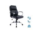 0000794196118-Fauteuil de bureau CHROMO - accoudoirs fixes - appui-tête intégré - noir-P_79419611_2-0