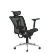 3397704812969-Fauteuil de bureau UPSILON - accoudoirs réglables - appuie-tête réglable - noir-P_79419621_5-3