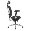 3397704812969-Fauteuil de bureau UPSILON - accoudoirs réglables - appuie-tête réglable - noir-P_79419621_6-4