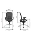 3397704813003-Fauteuil de bureau AXIOME - accoudoirs réglables - noir-P_79419623_8-7