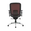 3397704813010-Fauteuil de bureau AXIOME - accoudoirs réglables - Noir et rouge-P_79419624_5-4