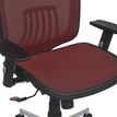 3397704813010-Fauteuil de bureau AXIOME - accoudoirs réglables - Noir et rouge-P_79419624_7-6