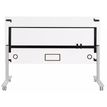 3483600757791-Table de réunion mobile et rabattable YES ! - 140 cm - Blanc-P_79419640_2-1