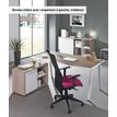 3483600783059-Bureau manager ARPE avec bloc de rangement droit - 160 cm - Blanc-P_79419666_2-1