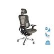 3760185026659-Fauteuil de bureau ergonomique D VADER - accoudoirs réglables - appuie-tête réglable - N-P_79419677_1-0