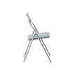 3760185028943-Chaise pliante JUNY - assise et dossier recouverts de PVC - Gris-P_79419690_3-2
