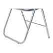 3760185028943-Chaise pliante JUNY - assise et dossier recouverts de PVC - Gris-P_79419690_5-4