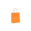 2130858206205-Logistipack - 50 Sacs cadeau kraft - poignées torsadées - 18 cm x 8 cm x 22 cm - orange-P_79420034_1-0