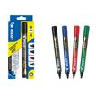 3131910501466-Pilot 400 - Pack de 4 marqueurs permanents - pointe biseau - noir, bleu, rouge, vert-P_79420077_1-0