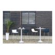 3700339880669-Mange debout - carrée - L60 x H110 x P60 cm - pied en fonte coloris alu - plateau blanc-P_79420823_3-2