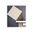 3700339881338-Banque d'accueil JENNY -  L168,8 x H131,1 x P95,8 cm - finition chêne clair et blanc-P_79420834_12-13