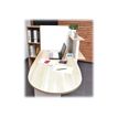 3700339881338-Banque d'accueil JENNY -  L168,8 x H131,1 x P95,8 cm - finition chêne clair et blanc-P_79420834_13-8