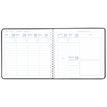 3108728165609-Agenda à spirale Perle - 1 semaine sur 2 pages - 16,5 x 16,5 cm - disponible dans différe-P_79421151_5-3