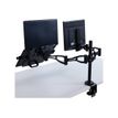 0043859629718-Fellowes Professional Series Depth Adjustable Dual Monitor Arm - Kit de montaje - brazo ajustable - para 2 monitores - hierro - n-P_79421547_9-6