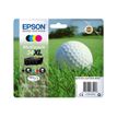 8715946632216-Epson 34XL Balle de Golf - Pack de 4 - noir, cyan, magenta, jaune - cartouche d'encre origi-P_79421747_2-1