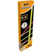 3086123454439-BIC Evolution FLUO - Pack de 12 crayons à papier - couleurs assorties-P_79421770_3-0