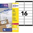 0400794217903-Avery - 640 Étiquettes adresse blanches - 99,1 x 33,9 mm - Impression laser - réf L7162-4-P_79421790_1-0