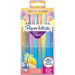 Paper Mate Flair Tropical Vacation - Pack de 16 feutres fins - pointe moyenne - couleurs assorties