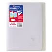 3037929514209-Clairefontaine Koverbook - Cahier polypro 17 x 22 cm - 96 pages - grands carreaux (Seyes) - transparent--0