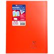 3037929814040-Clairefontaine Koverbook - Cahier polypro 24 x 32 cm - 96 pages - grands carreaux (Seyes) - rouge--0