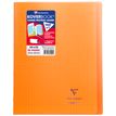 3037929814095-Clairefontaine Koverbook - Cahier polypro 24 x 32 cm - 96 pages - grands carreaux (Seyes) - orange--0