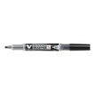Pilot V BOARD MASTER S - Pack de 10 marqueurs effaçables - pointe extra fine - noir